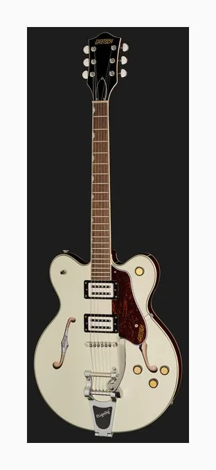 Gretsch G2622T STRML CB DC VWT, corpo e verniciatura in primo piano