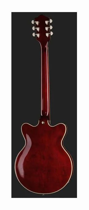 Gretsch G2655 STRML CB JR DC BLK, vista posteriore del corpo