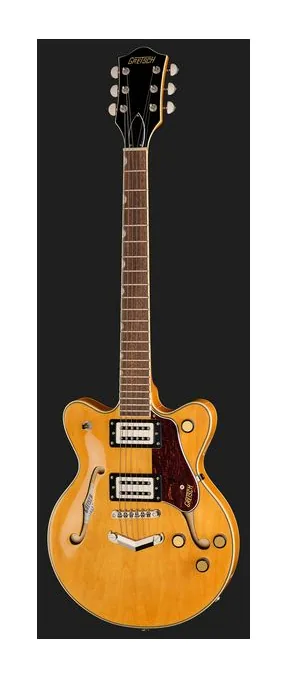 Gretsch G2655 STRML CB JR DC VLAMB, pickup e manopole dei controlli