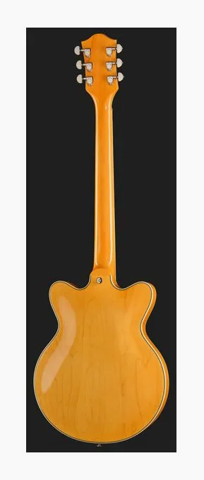 Gretsch G2655 STRML CB JR DC VLAMB, curve del body viste dall'alto
