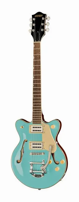 Gretsch G2655T STRML CBJR DC TROPICO in primo piano frontale