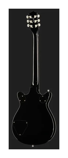 Gretsch G5222 EMTC D. Jet BT V-St. NAT, corpo e verniciatura in primo piano