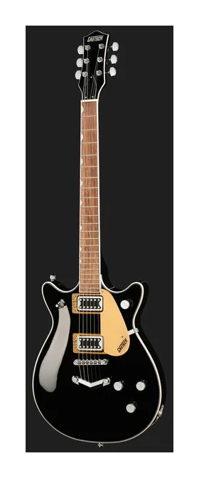 Gretsch G5222 EMTC D.Jet BT BLK, capotasto e prime posizioni della tastiera