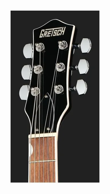 Gretsch G5222 EMTC D.Jet BT BLK, paletta con meccaniche e logo