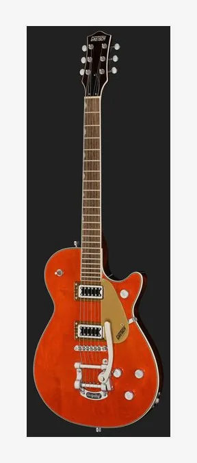 Gretsch G5230 T EMTC JET FT ORG, pickup e manopole dei controlli