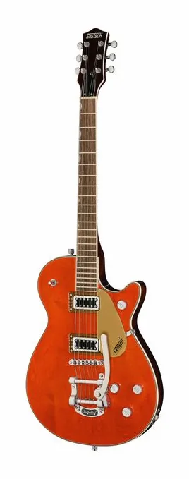 Gretsch G5230 T EMTC JET FT ORG in primo piano frontale