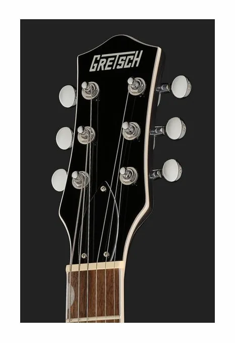 Gretsch G5230T EMTC JET FT VWT/GRY, capotasto e prime posizioni della tastiera