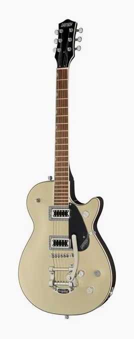 Gretsch G5230T EMTC JET FT VWT/GRY fotografato frontalmente