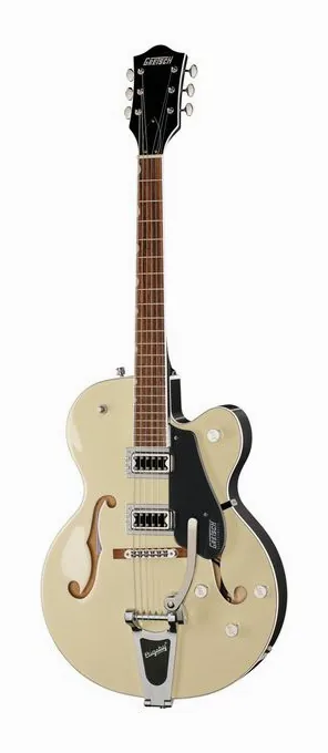 Gretsch G5420T EMTC CLS HLW VWT/GRY in primo piano frontale
