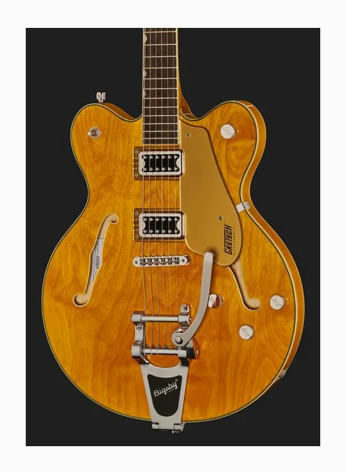 Gretsch G5622T Elmtc CB DC Bgsby SPS, curve del body viste dall'alto