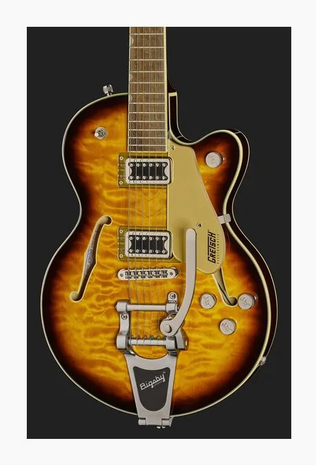 Gretsch G5655T-QM Electromatic Jr. ST, pickup e manopole dei controlli