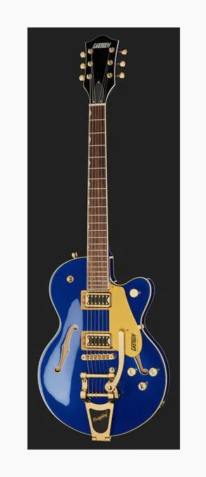 Gretsch G5655TG Electromatic AZM, corpo e verniciatura in primo piano