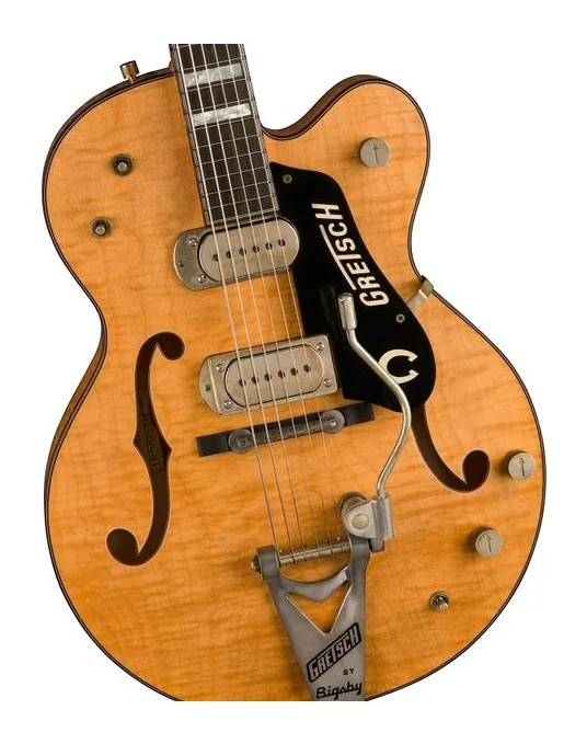 Gretsch G6120 59 Nash. LTD MB CH AN, curve del body viste dall'alto