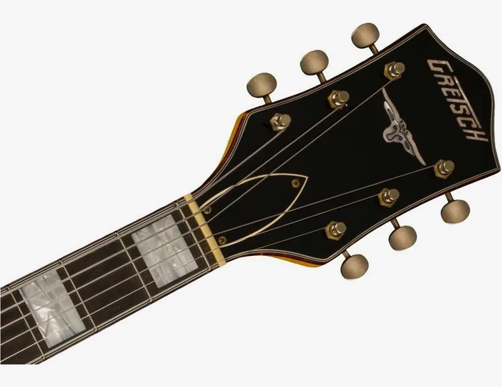 Gretsch G6120 59 Nash. LTD MB CH AN, curve del body viste dall'alto
