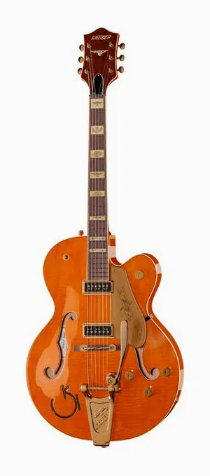Gretsch G6120T-55VS Chet Atkins in primo piano frontale