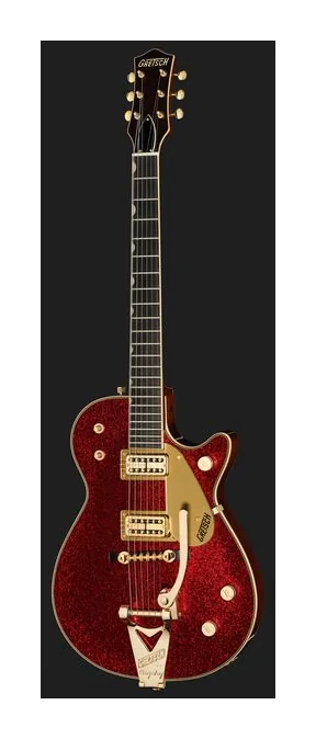Gretsch G6129TG-59VS Sparkle Jet RD, profilo laterale del corpo