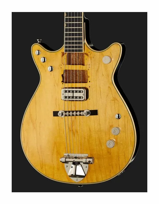 Gretsch G6131-MY Malcolm Young, paletta con meccaniche e logo