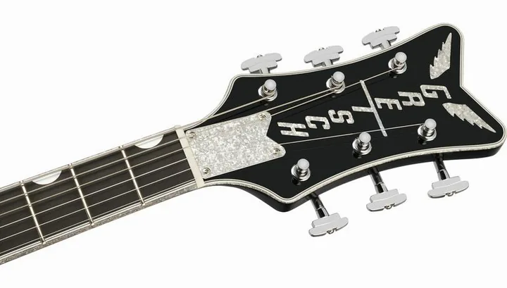 Gretsch G6134T-58 Penguin LTD BLPRL, selettore pickup e jack di uscita