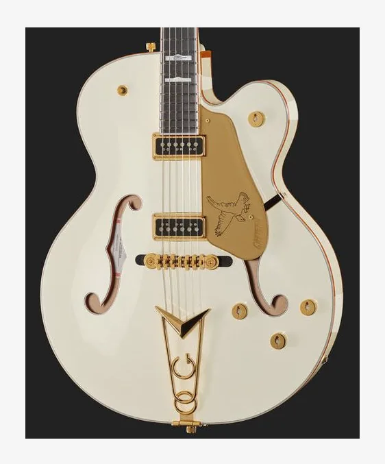Gretsch G6136-55VS White Falcon, capotasto e prime posizioni della tastiera