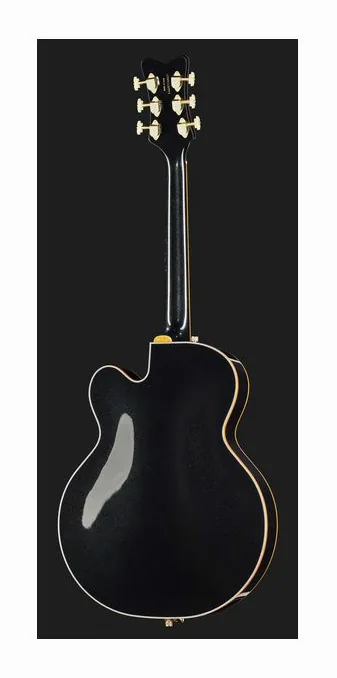 Gretsch G6136TG-58 LTD Cust Falcon NE, corpo e verniciatura in primo piano