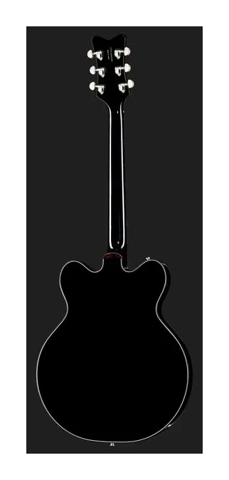 Gretsch G6636-RF Richard Fortus Black, curve del body viste dall'alto