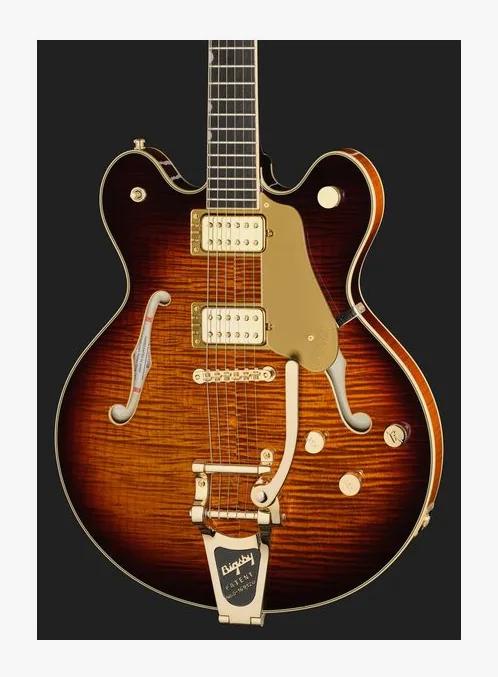 Gretsch Pro BKSTR LX HVNB, capotasto e prime posizioni della tastiera