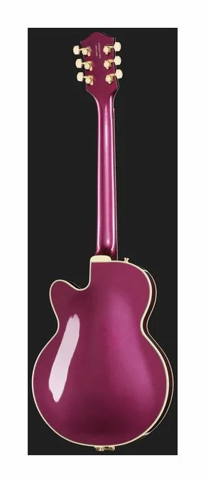 Gretsch Pro Broadkaster JR LX BLKBRY, manico e tastiera visti di lato