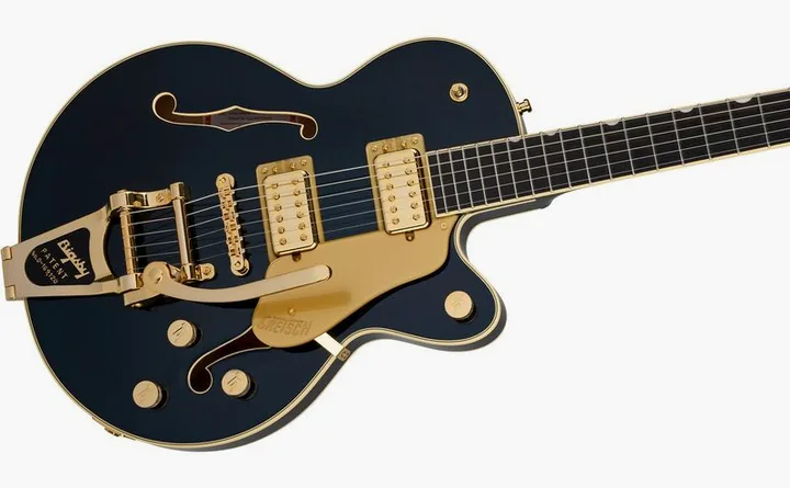 Gretsch Pro Broadkaster JR LX MD SPH, pickup e manopole dei controlli