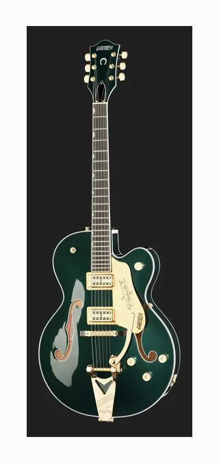 Gretsch Pro Nashville Bigsby CAD GRN, selettore pickup e jack di uscita