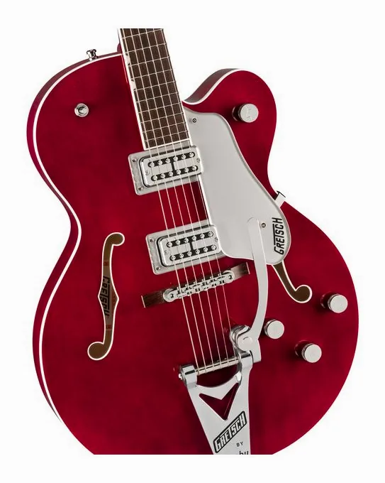 Gretsch Pro Tennessean Bigsby CHRY, vista posteriore del corpo