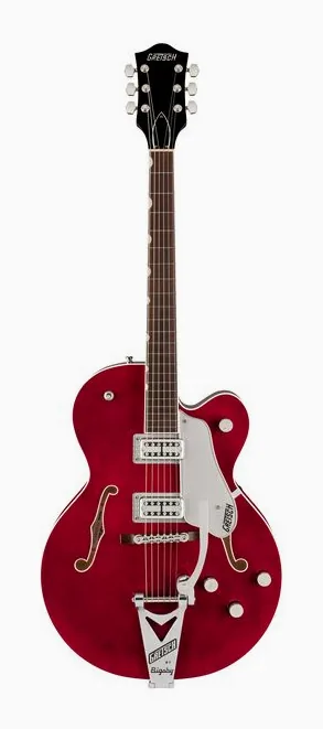 Gretsch Pro Tennessean Bigsby CHRY in primo piano frontale