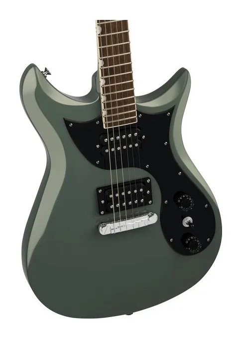 Gretsch Streamliner CVT OLV DRB, paletta con meccaniche e logo