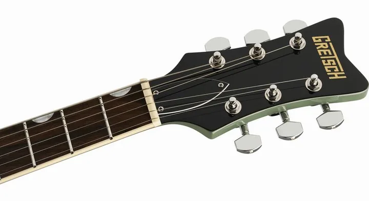 Gretsch Streamliner CVT OLV DRB, curve del body viste dall'alto