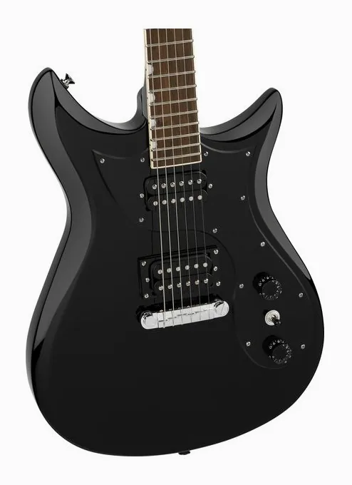 Gretsch Streamliner CVT JBK, corpo e verniciatura in primo piano