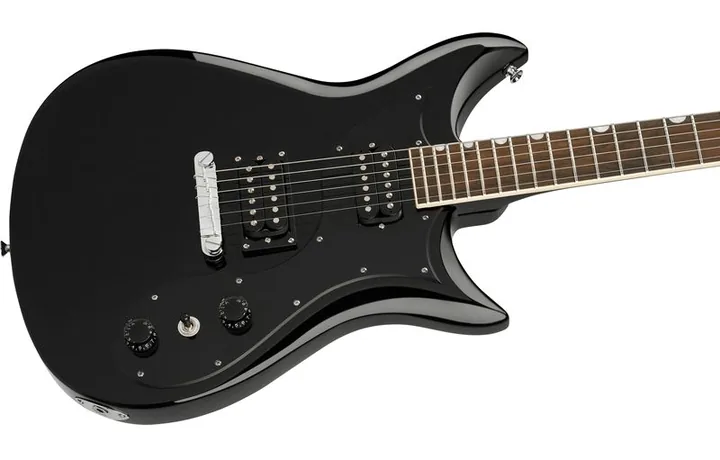 Gretsch Streamliner CVT JBK, paletta con meccaniche e logo