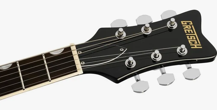 Gretsch Streamliner CVT JBK, corpo e verniciatura in primo piano