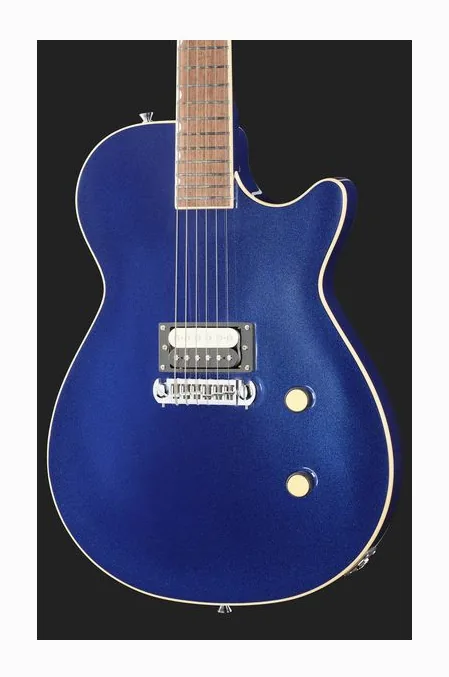 Gretsch STRML JET 1PU MD BLU, vista posteriore del corpo