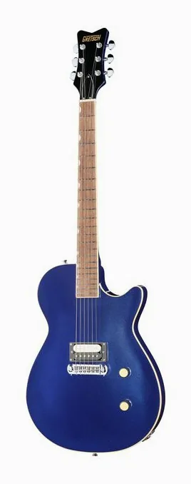 Gretsch STRML JET 1PU MD BLU visto di fronte