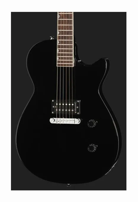 Gretsch STRML JET CLB 1PU JT BLK, capotasto e prime posizioni della tastiera