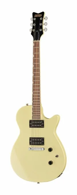 Gretsch STRML JET CLB AGD WHT visto di fronte