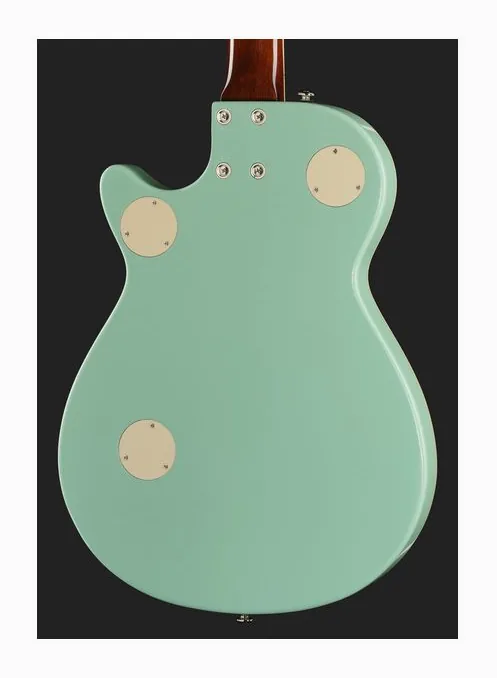 Gretsch Strml Jet Clb MNT MET, corpo e verniciatura in primo piano