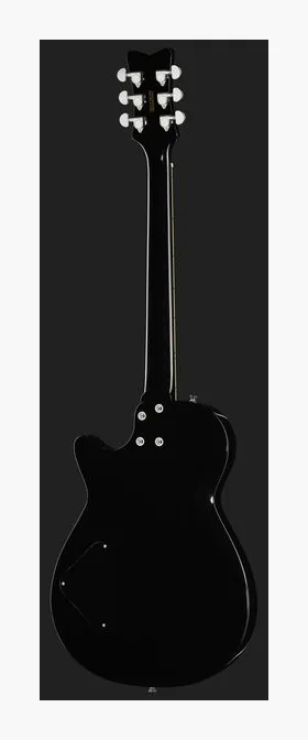 Gretsch STRML JET CLB JT BLK, paletta con meccaniche e logo