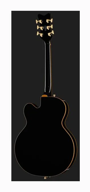 Gretsch Synchromatic Falcon BB Black, pickup e manopole dei controlli