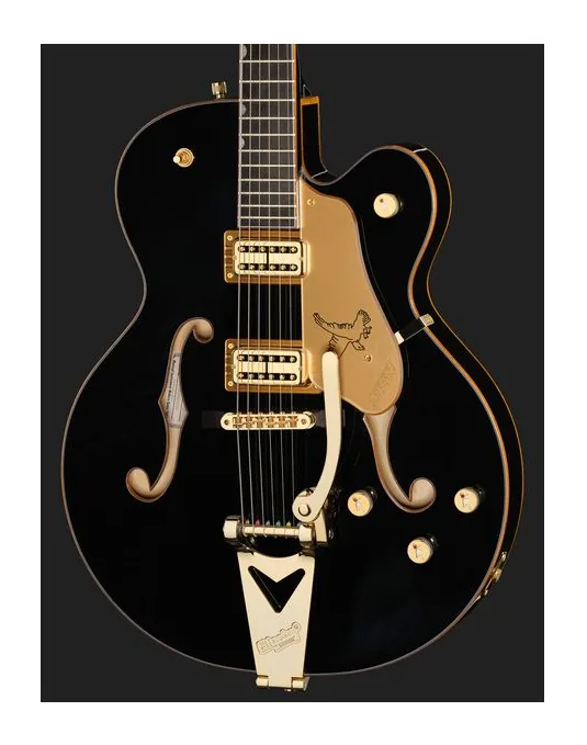 Gretsch Synchromatic Falcon BB Black, selettore pickup e jack di uscita
