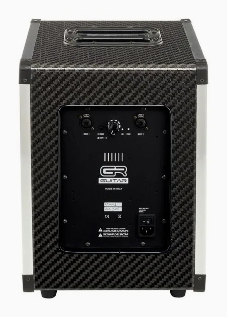 GRGuitar ATG110A Aerotech FRFR, vista dall'alto della testata