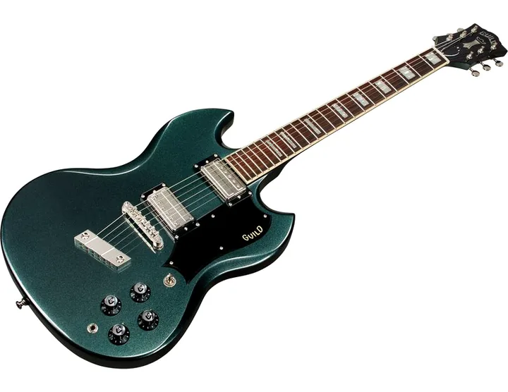 Guild Polara Deluxe KWG, profilo laterale del corpo