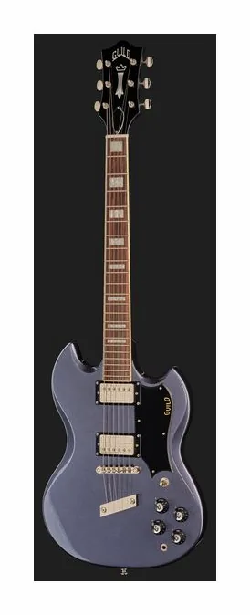 Guild Polara Deluxe Canyon Dusk, pickup e manopole dei controlli