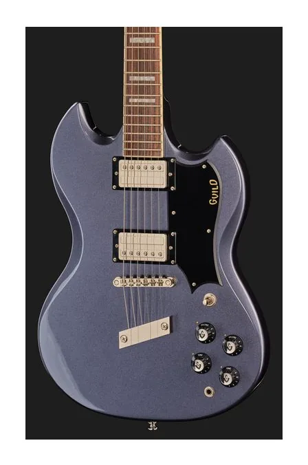 Guild Polara Deluxe Canyon Dusk, curve del body viste dall'alto
