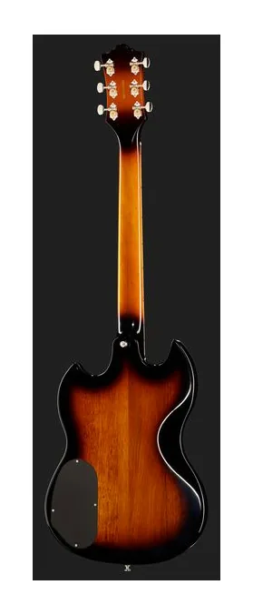 Guild Polara Deluxe Vintage Sunburst, ponte e meccaniche di intonazione