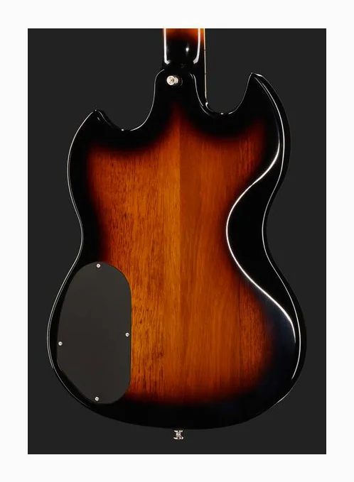 Guild Polara Deluxe Vintage Sunburst, profilo laterale del corpo